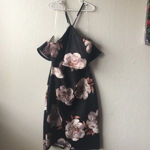 Black Floral Dress
